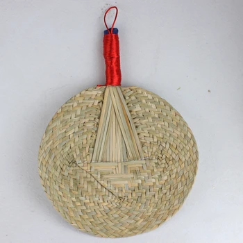 

Pure hand-made fan fan Pucao weaving big fan Jigong banana fan old man old-fashioned hand-cranked mosquito repellent