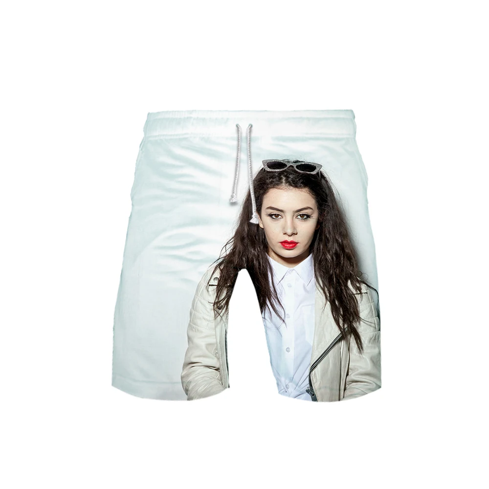 Шорты Charli XCX Charlotte Emma Aitchison Ball Kakarot повседневные шорты с принтом для отдыха Новинка Топ
