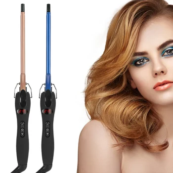 

New Arrival Professional 9mm Curling Iron Hair Waver Pear Flower Cone Electric Curling Wand Roller Styling Tools