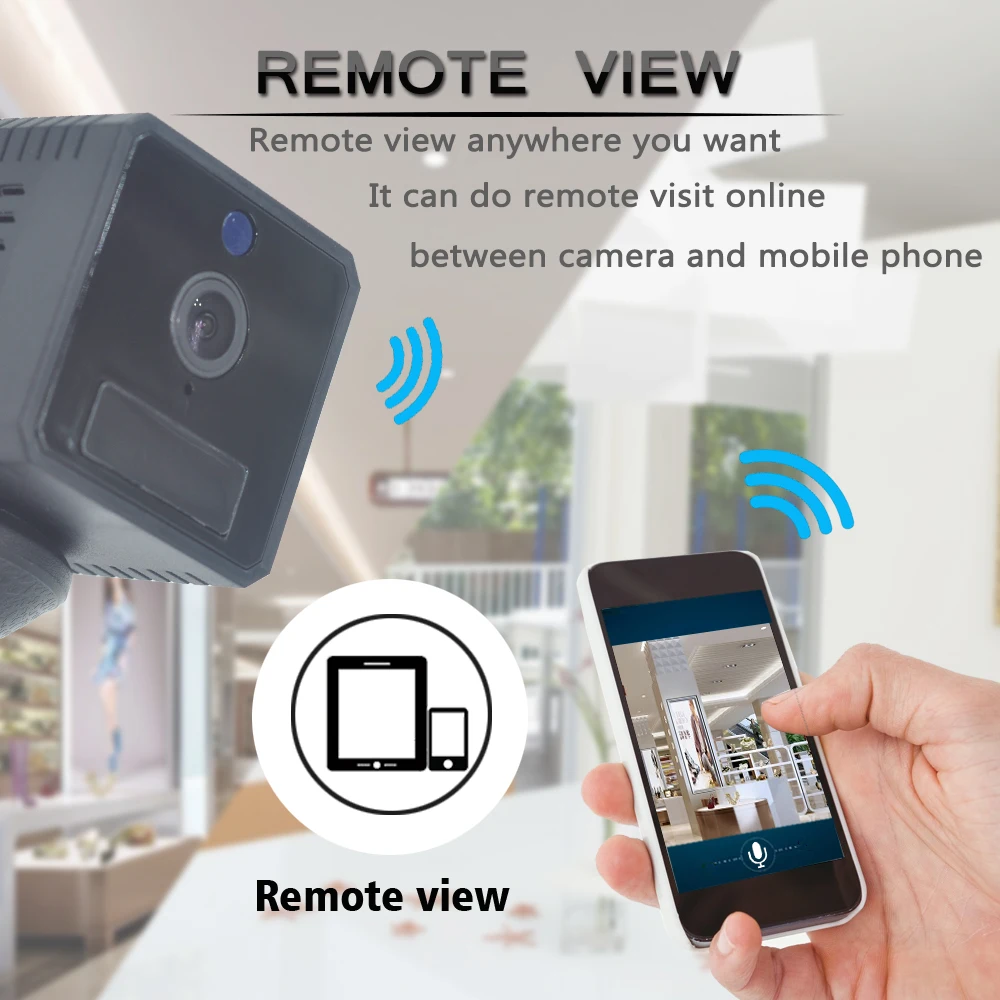 AOURTK Мини HD 1080P камера ночного видения сенсор Мини WiFi камера маленькая камера управление мобильным телефоном