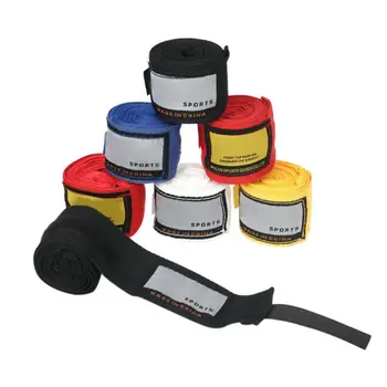 

2PCS/Set Boxing Hand Guard Bandage Micro-elastic Cotton Fight Wrestling Bandage Sports Hand Guard Boxing Strap Protector