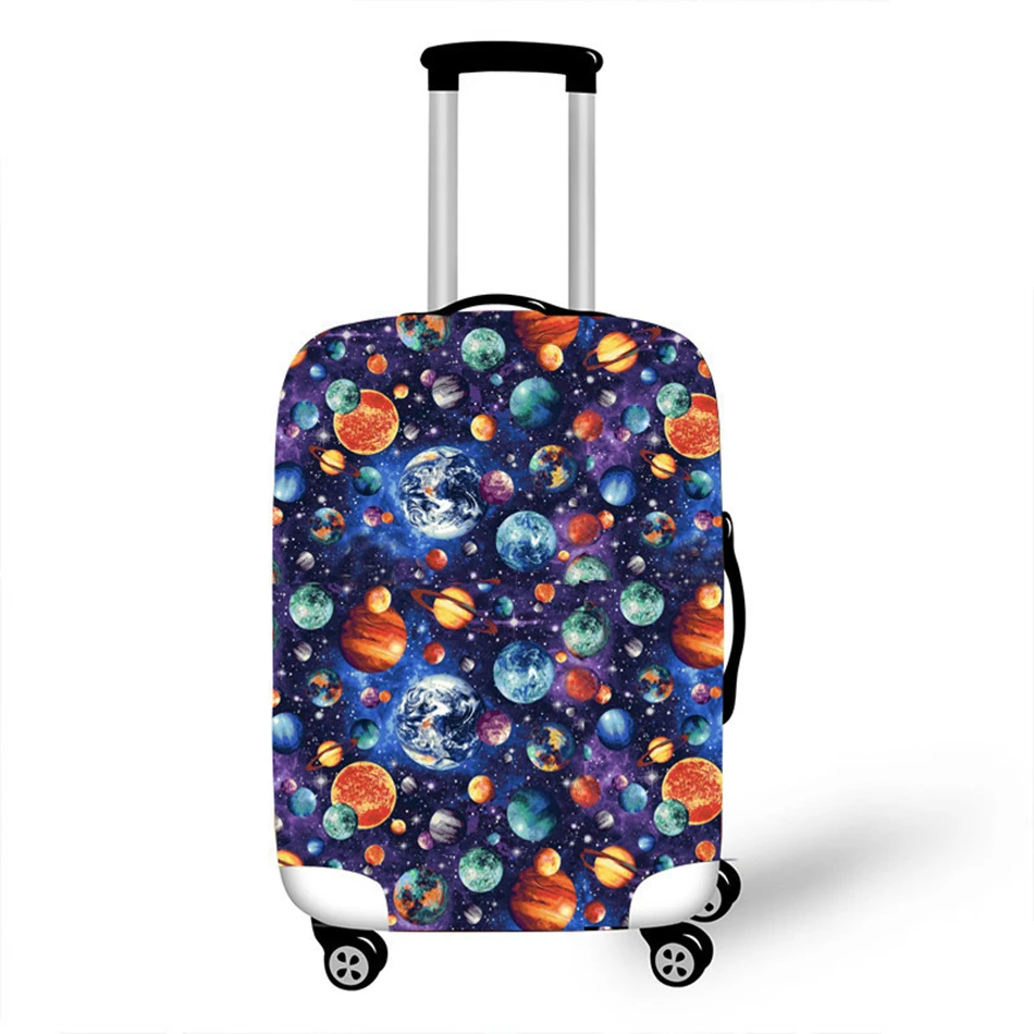 3D чехол с изображением звездного неба, защитный чехол, Дорожный чемодан, уплотненный пылезащитный чехол, аксессуары, чемоданы, органайзер 18-32 дюймов
