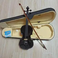 Черное дерево Скрипки 4/4 3/4 2/4 1/4 1/8 для студентов