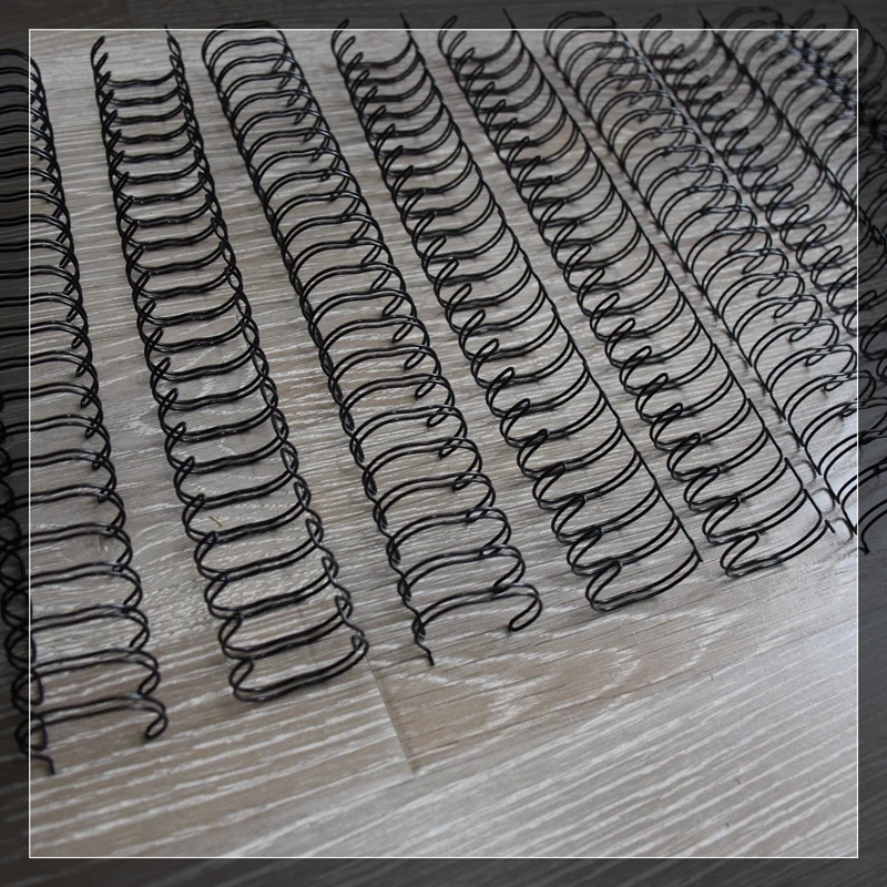 ReadStar A4 3:1/2:1 Pitch 1/4"-1-3/4"(6.4-38.1mm) OY Double Coil Loop Wire Binding Rings 24/30/50/100PCS/Box