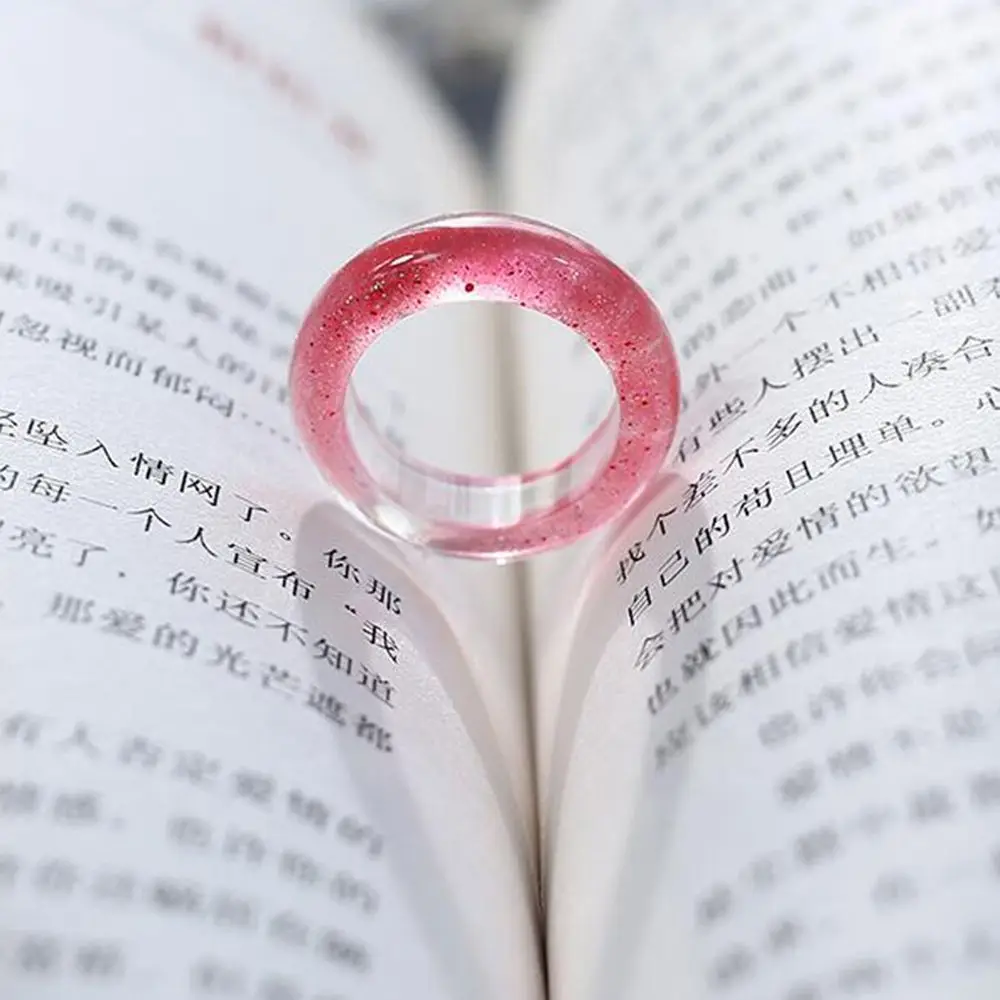 1 pcs Transparent Silicone Mould Dried Flower Resin Decorative Craft DIY arc ring mold Type epoxy 5