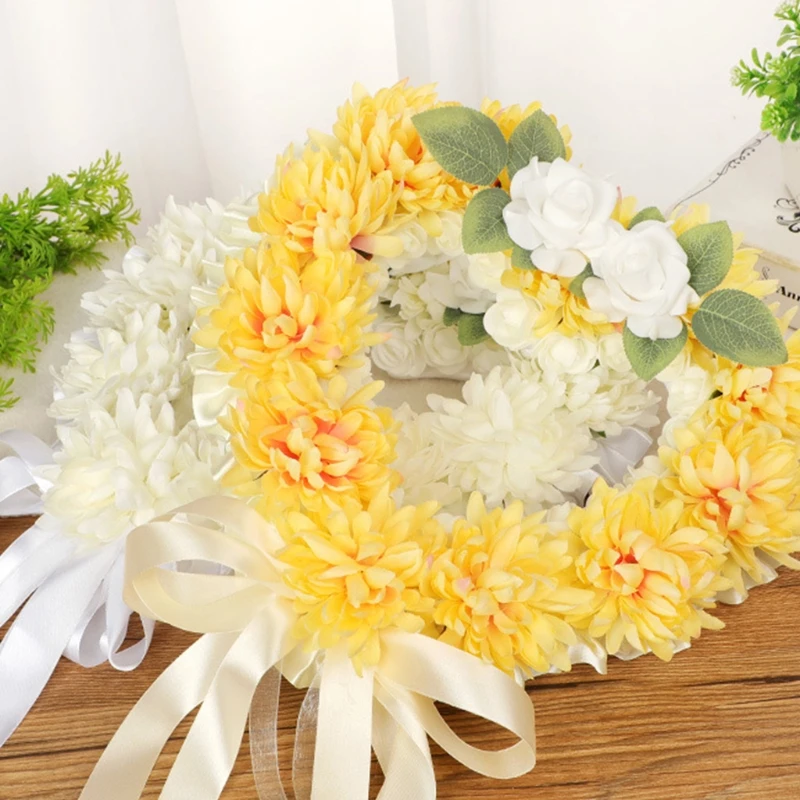 Artificial wreath funeral graveside decorations, Cemetery Wreath