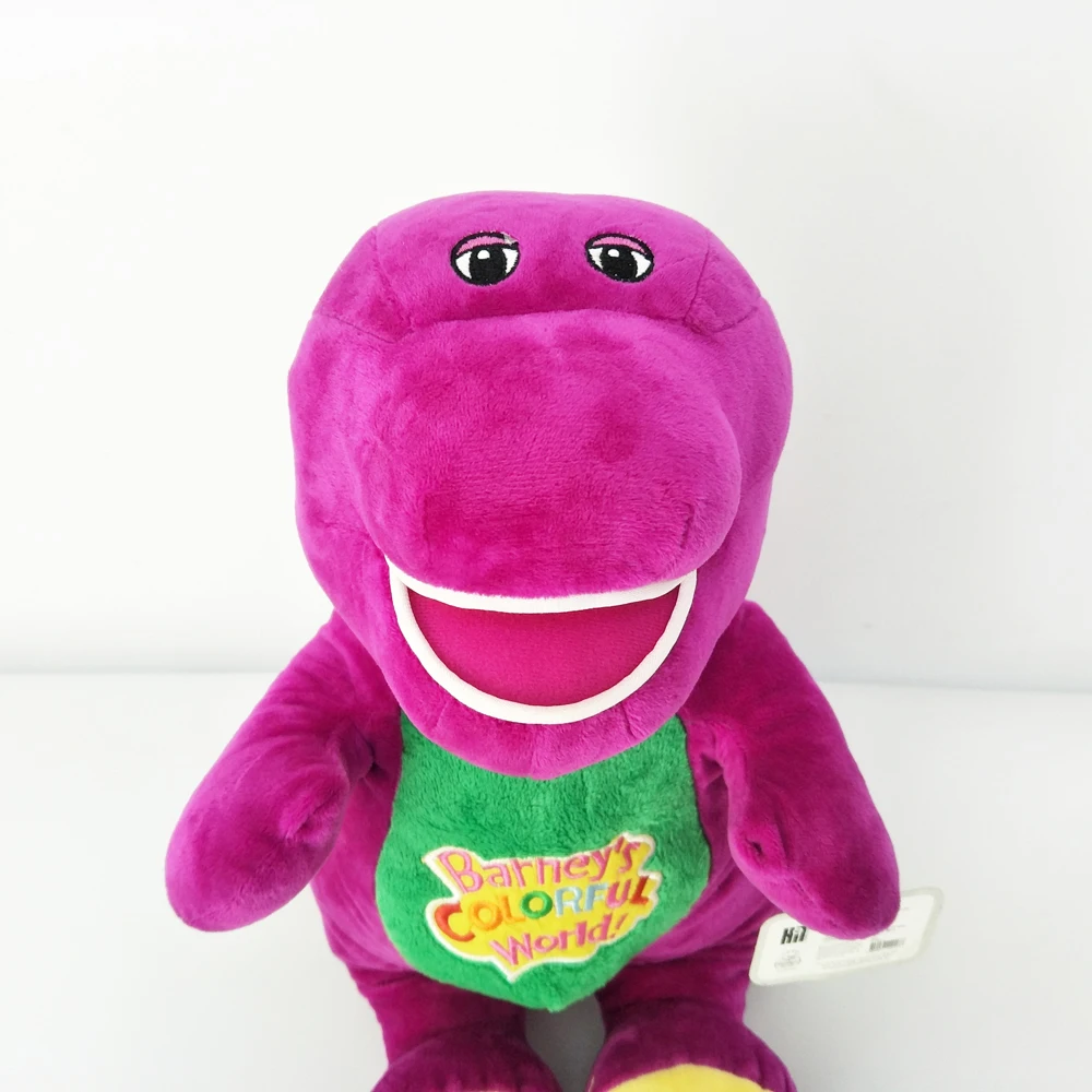 20cm barney dinossauro pode cantar uma canção de pelúcia pedante dos  desenhos animados boneca brinquedo venda quente roxo macio pelúcia animal  boneca brinquedo para o presente - AliExpress