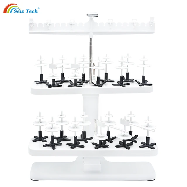 Sew Tech Sewing Thread Holder Stand 20 Spool Wall  Thread Stand  for Embroidery Machine  Sewing Thread Stand 2