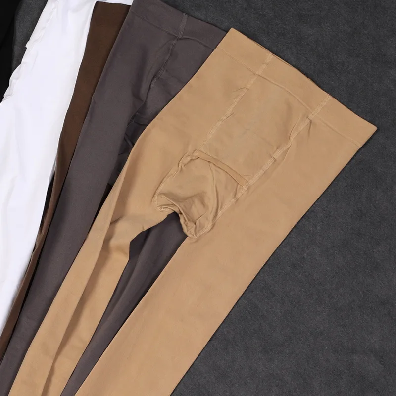 Men's Autumn and winter Warm Socks 200D Velvet Men's  stockings leggings soft 2023 new type