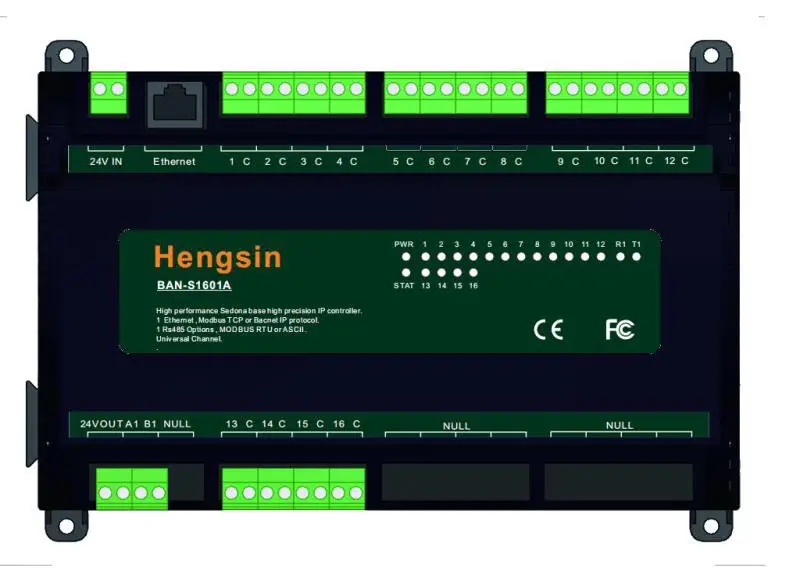 US $358.72 Bacnet Building Automation DDC Controller Modbus MultiProtocol Can Be Freely Programmed Dual Communication Ports