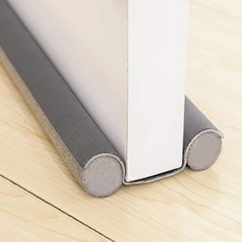 

4Pcs Door Bottom Seal Strip Draft Stopper Weather Stripping Noise Blocker Adjustable Door 95cm Door Sealer Stopper