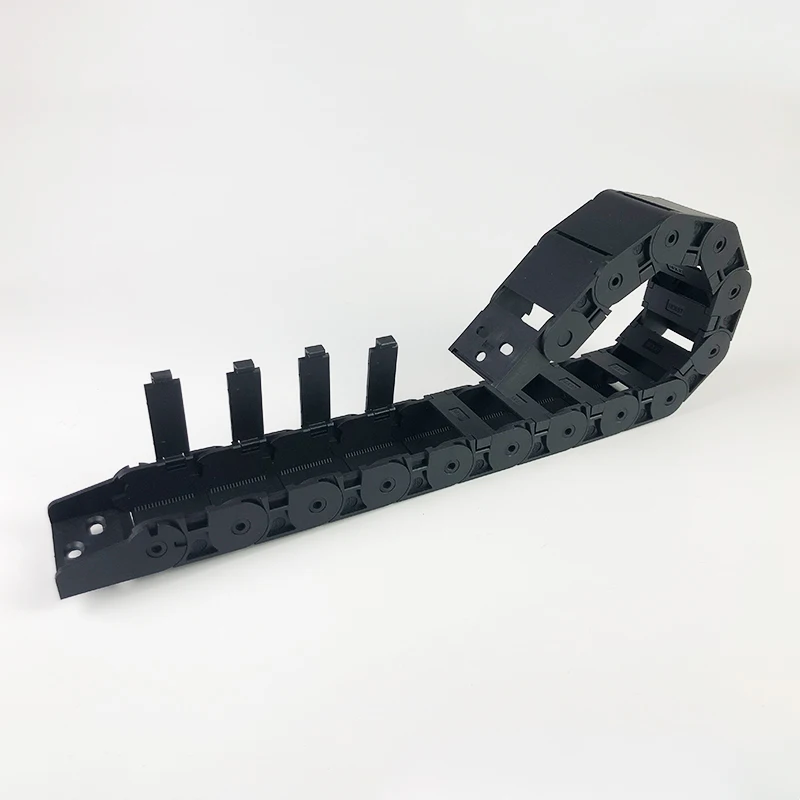 Plastic Cable Chain Cable Carrier 18x18 18x25 18x37 18x50 Plastic Chain Towline Cable Chain Drag L 1 m
