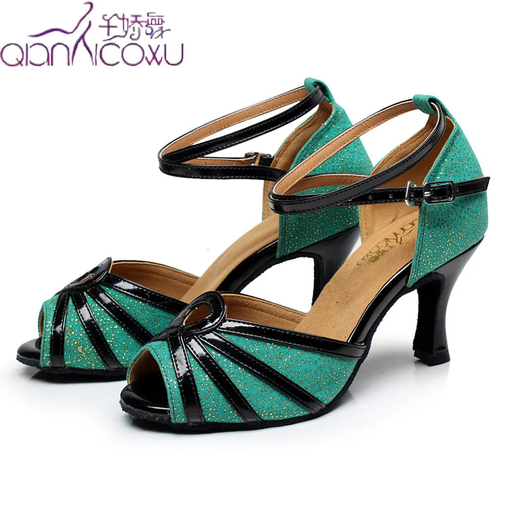 

Hot Salsa Jazz Ballroom Latin Dance Shoes For Dancing Women Practice Tango Buty Latino Small Feet Footwear Summer Sandals
