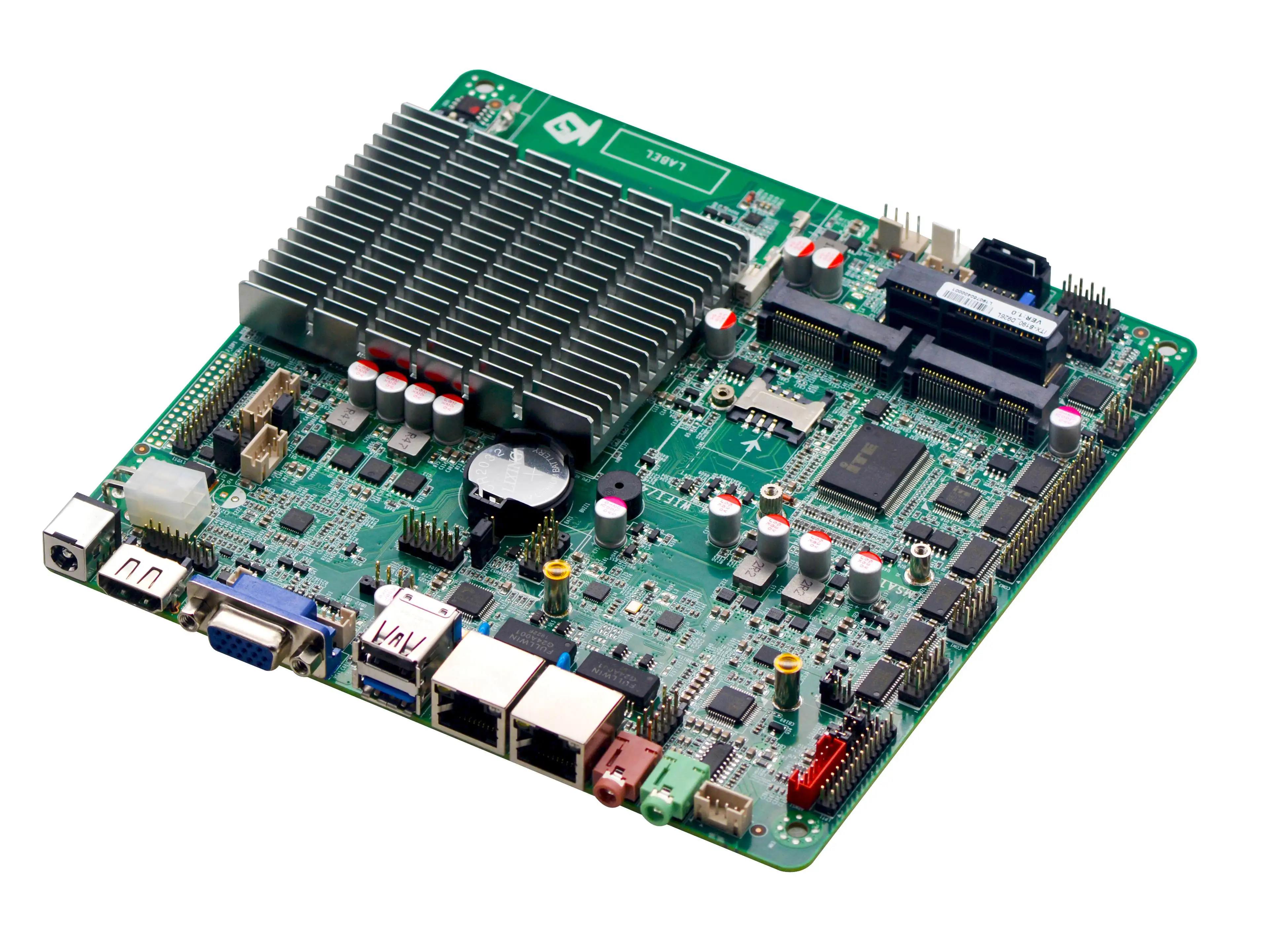 Industrial Motherboard Mini Itx Motherboard With 2*1000m Lan/7*usb/6