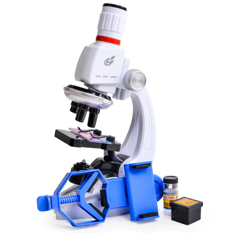 

Children Microscope 1200 Times Set Science Experiment Teaching Aids China Science Publishing & Media Ltd.(cspm) Toy Children Bio
