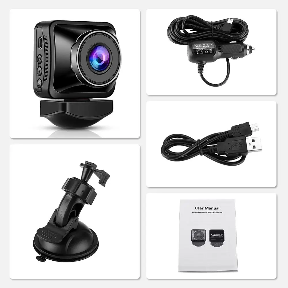 WonVon wifi Dash Cam Передняя внутренняя Автомобильная камера s 2," ЖК-экран Full HD Двойная камера заднего вида 1080P видеорегистратор Автомобильный видеорегистратор Dascam