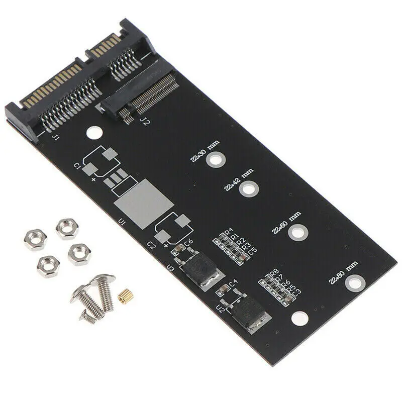 SATA B + M 키, M.2 NGFF SSD, 2.5 인치 SATA 3-SATA 3 어댑터 확장 보드