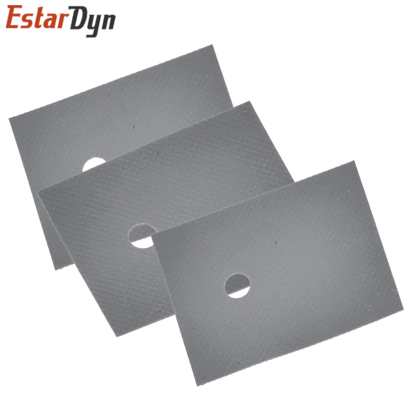 Silicone Insulation Pads 10pcs Large TO-3P TO-247 Silicone Sheet Insulation Film