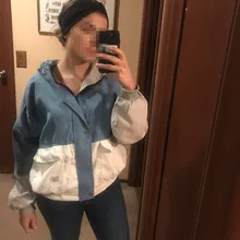 Ветровка пальто и куртки женская верхняя одежда и пальто куртки вельветовый с длинным рукавом Лоскутная негабаритная куртка на молнии chaqueta