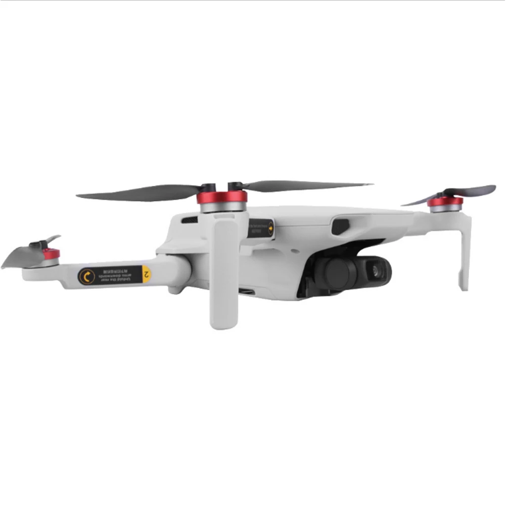 Buy 4pcs Helicopter Aluminum Alloy Drone Engine Shock Resistant Protective Accessories Cap Motor Cover Lightweight For MAVIC Mini