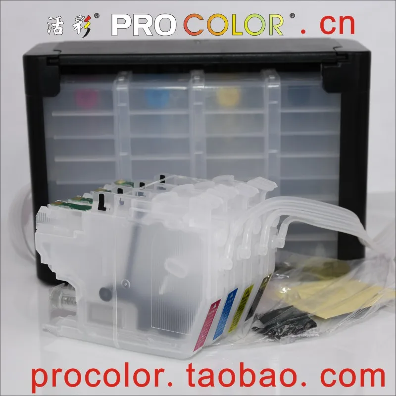 LC3317 LC3319 LC 3317 3319 CISS для BROTHER MFC J5330DW J5730DW MFCJ6530DW J6730DW J6930DW принтер с чипом|Чернильные