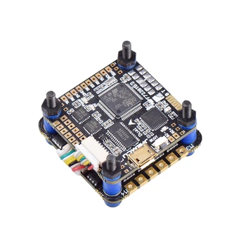 

JHEMCU F7BT Stack 2-6S F722 Dual Gyro 5V/ 8V Bluetooth Flight Controller 40A/55A BLHeli_32 4in1 Brushless ESC for FPV 4/6S Drone