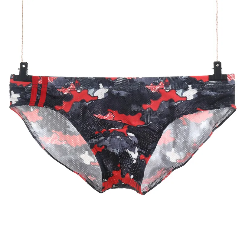 4PCS Lot Man Underwear Briefs Men's Soft Underpants Shorts Print Low Rise Sexy Underwear Calzoncillos Hombre Underpants Briefs