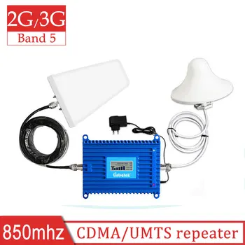 

Lintratek 70dB 850 GSM UMTS 3G CDMA 850mhz repeatercellular signal booster cellphone 3g internet 2g voice Amplifier full kit S7
