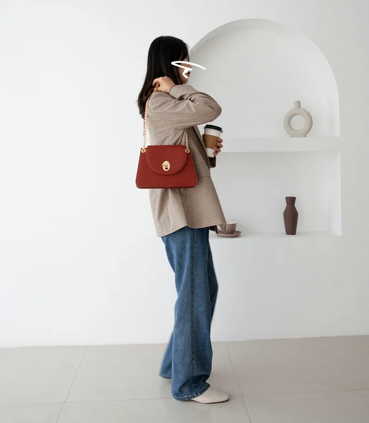 VENOF, модная женская сумка на плечо из спилка, женская сумка на цепочке, женская кожаная сумка-мессенджер, сумки через плечо для женщин