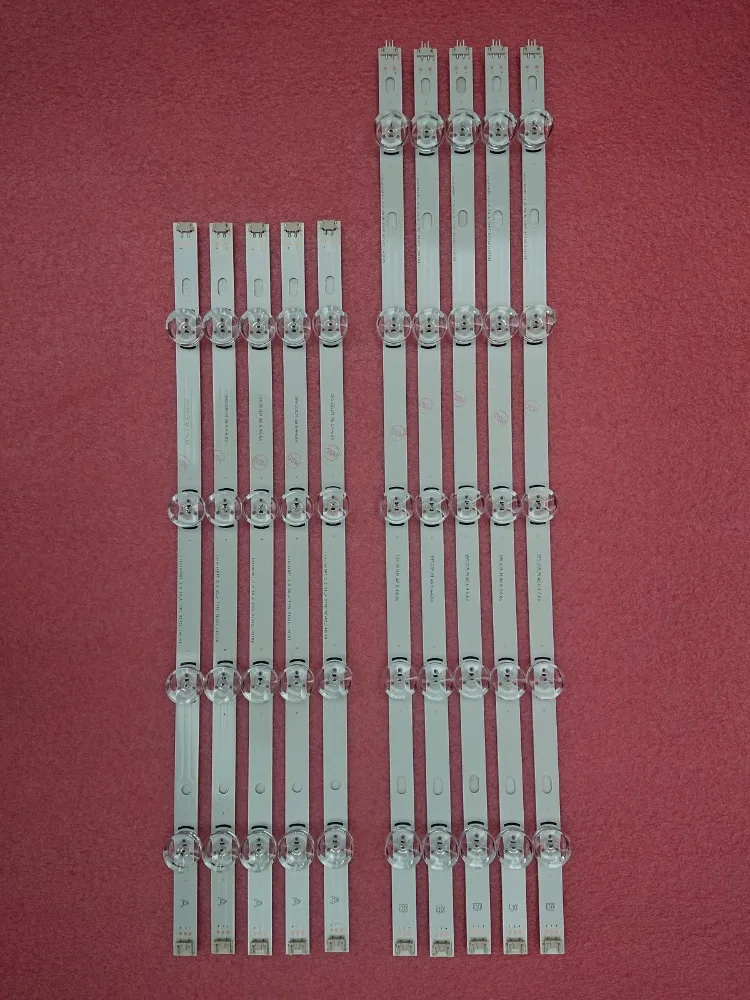 New 10pcs LED backlight strip Replacement for LG 50LB5610 50LB650V 50LB653V 50LF5800 6916L-1978A 1779A 1983A 1982A 1735A 1736A