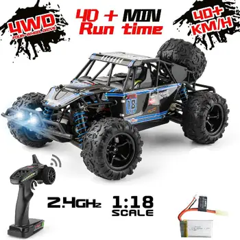 

9303E 1:18 RC Car Scale Remote Control Car 40+km/h High Speed Off Road Vehicle Toys RC Car for Kids and Adults