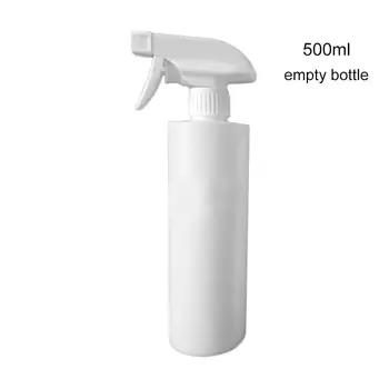 

500ml White Empty Spray Bottle Homehould Alcohol Disinfectant Tools Salon Water Sprayer Jar Styling Sterilization Garden Ha H4L7