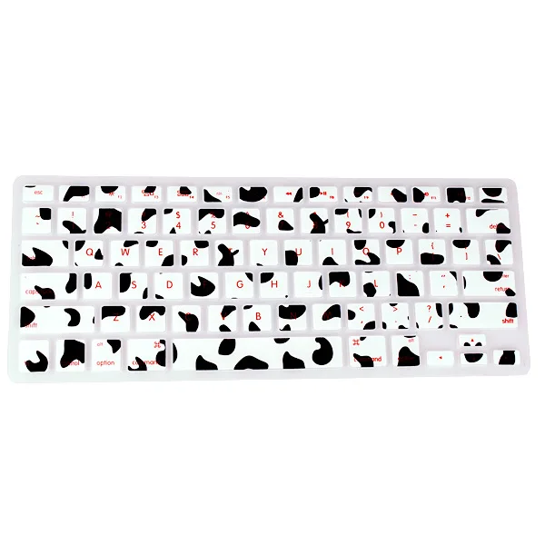 Cow Keyboard Protector font b MacBook b font Pro 13 15 17 Inch font b Apple