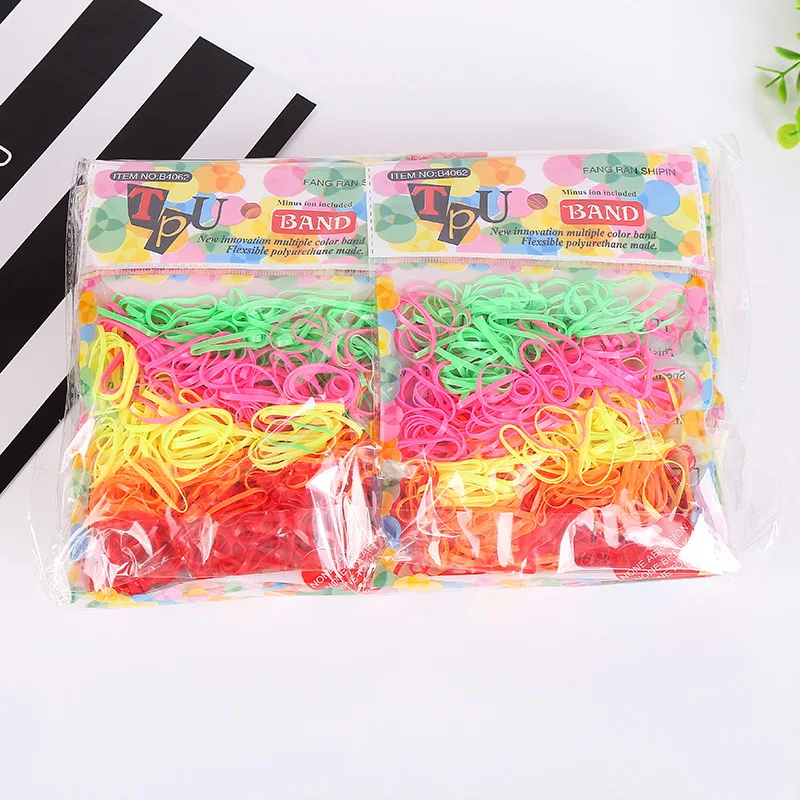 

Disposable Bag Color 4044tpu Hairband Children Students for Tying Hair Rubber Hairband