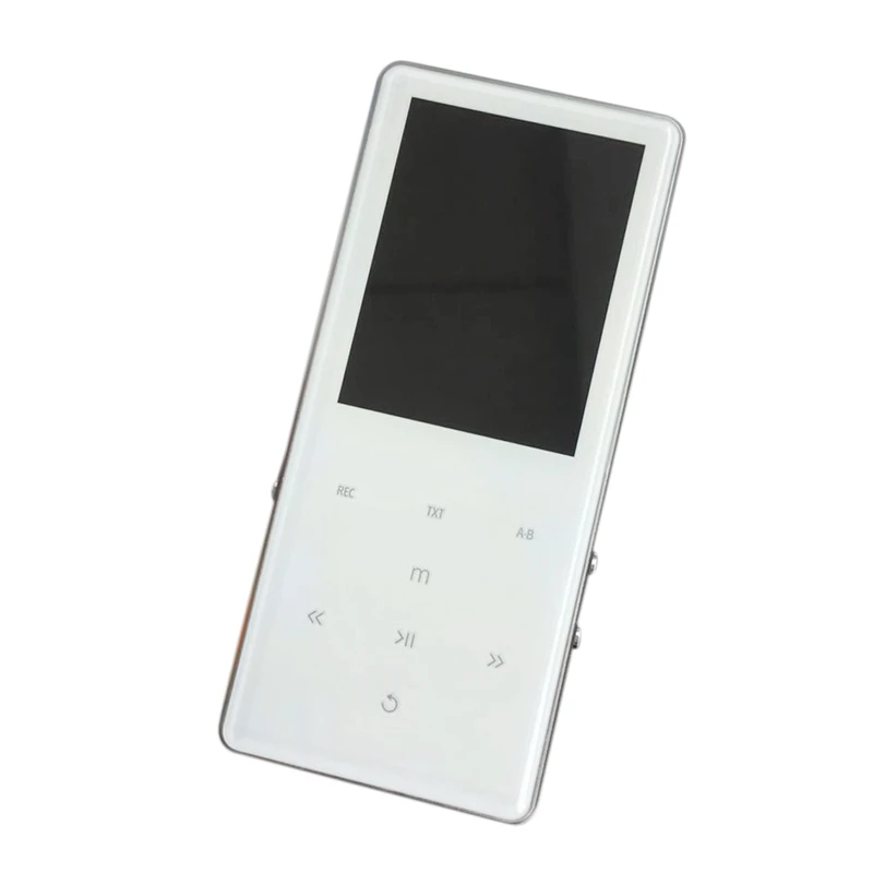White 2,4 дюймовый Bluetooth сенсорный MP3-плеер встроенный 8G HIFI без потерь с Fm/радио и громким динамиком-Горячая Распродажа - Цвет: White