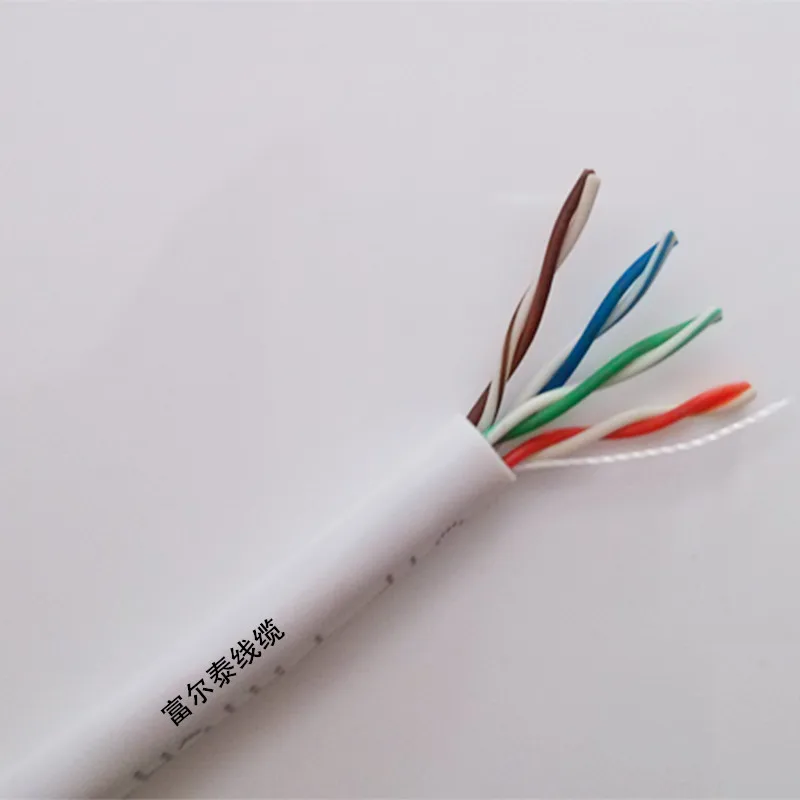 

Utp—unshielded Twisted Pair 0 52MM Silver Copper Extra Low Resistor Super Five Non-shielded Network Cable CAT5E 300 M