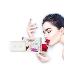100 г антипруритическое и акарицидное мыло с улиточным коллагеном мощное отбеливание, удаление акне и увлажнение для красоты туалетное мыло