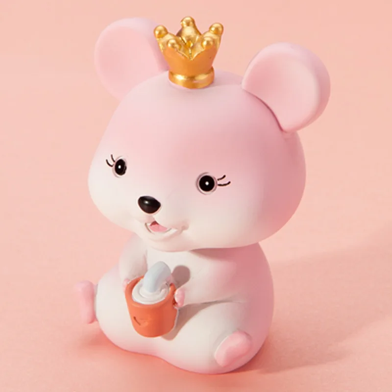 Car Ornament Nodding Dog Cat Hamster Shakes His Head Shaking Car Styling Bobblehead Doll Car Interior Decoration Christmas Gifts