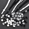 Soft Silicone Cord Lock Stopper Drawstring Elastic Band Adjuster Mask Elastic Buckle Rope Cord Lock 500pcs 1
