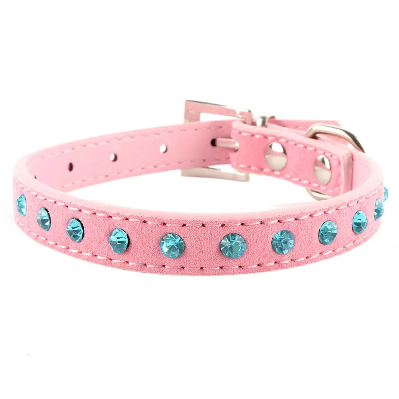 Маленький бархатный ремешок для собак из искусственной кожи|Воротники| |