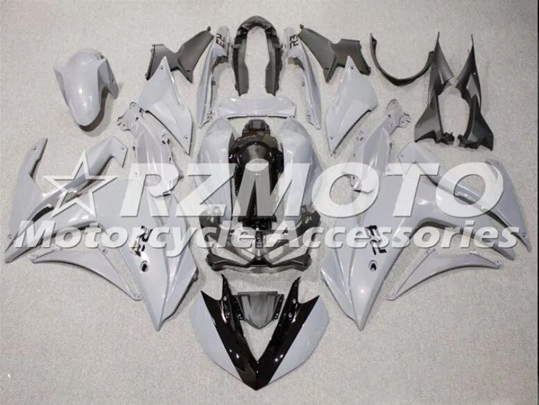 Gray black 4 подарки ABS литьевая форма мотоцикл Обтекатели подходит для YAMAHA R3 R25- 15-19 обтекатель кузова набор серый черный - Цвет: Gray black