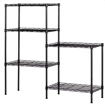 

Variety of metal combination racks racks kitchen organizer racks floor racks microwave oven racks （XM_235B）