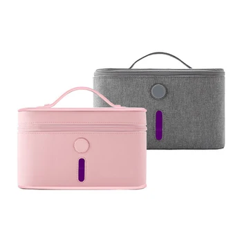 

Newly Portable UV Cleaning Bag USB LED Zipper Case for Bottle Underwear Clothes Home CTN88