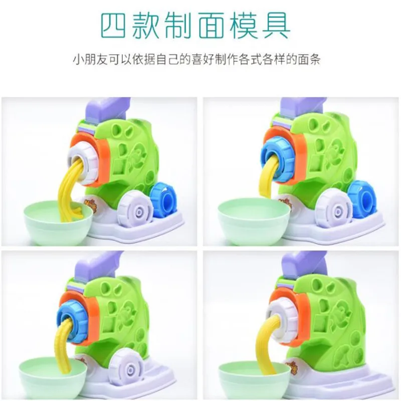 DIY Детская игрушка форма для пластилина 3D набор инструментов детская лапша машина для пасты супер легкая глина грязь игрушки ручной работы