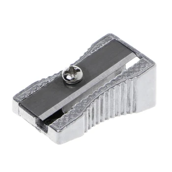 

2020 New Metal Bevelled Single Hole Pencil Sharpener School Office Sharpener Stationery
