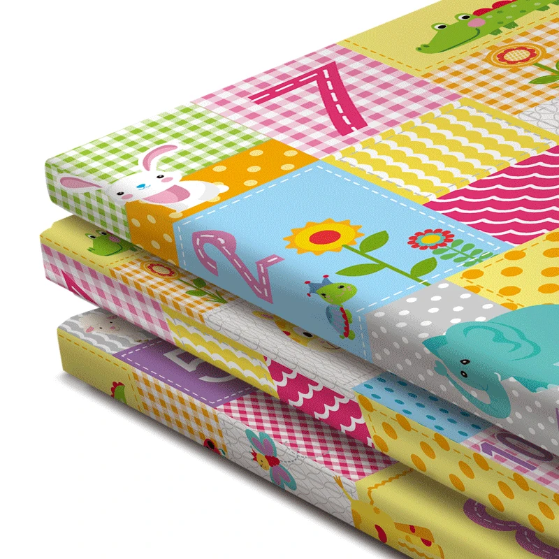 Складной детский игровой коврик утолщенный Tapete Infantil домашний ...