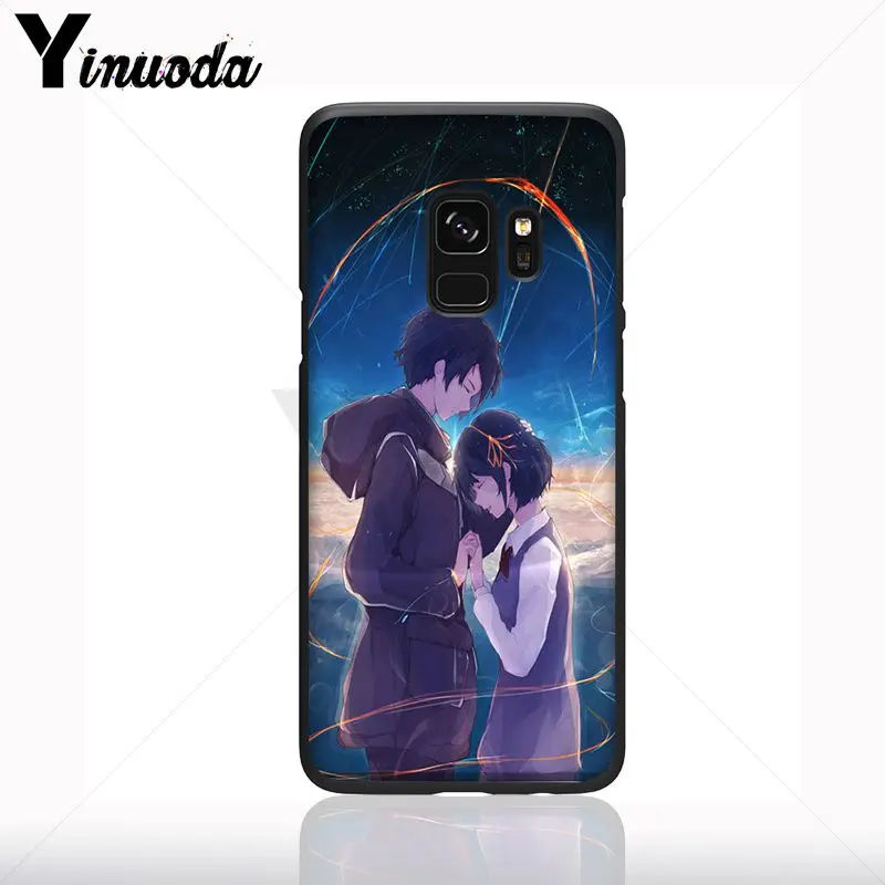 Kiminonawa Anda Nama Anime Jepang Aksesoris Case untuk Samsung Galaxy S10plus S9 Plus S8plus S10E A50 A70 A10 Ponsel