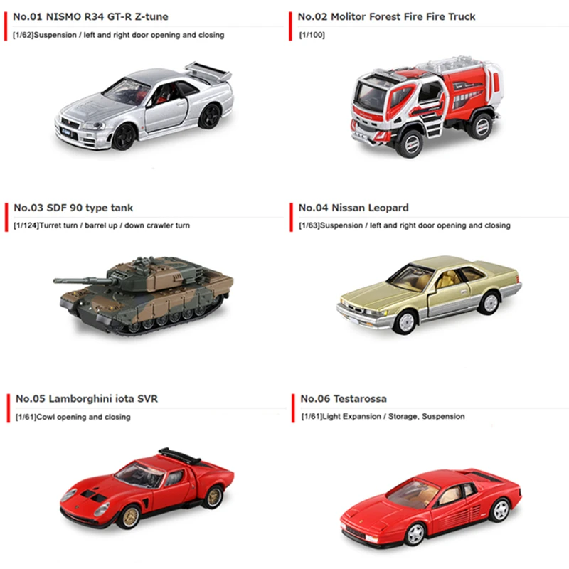 Скидка Tomy Tomica Премиум игрушка танк самолет автомобили HONDA NISSAN GTR Porsche TOYOTA Subaru автомобили литье под давлением игрушка модель комплект игрушки