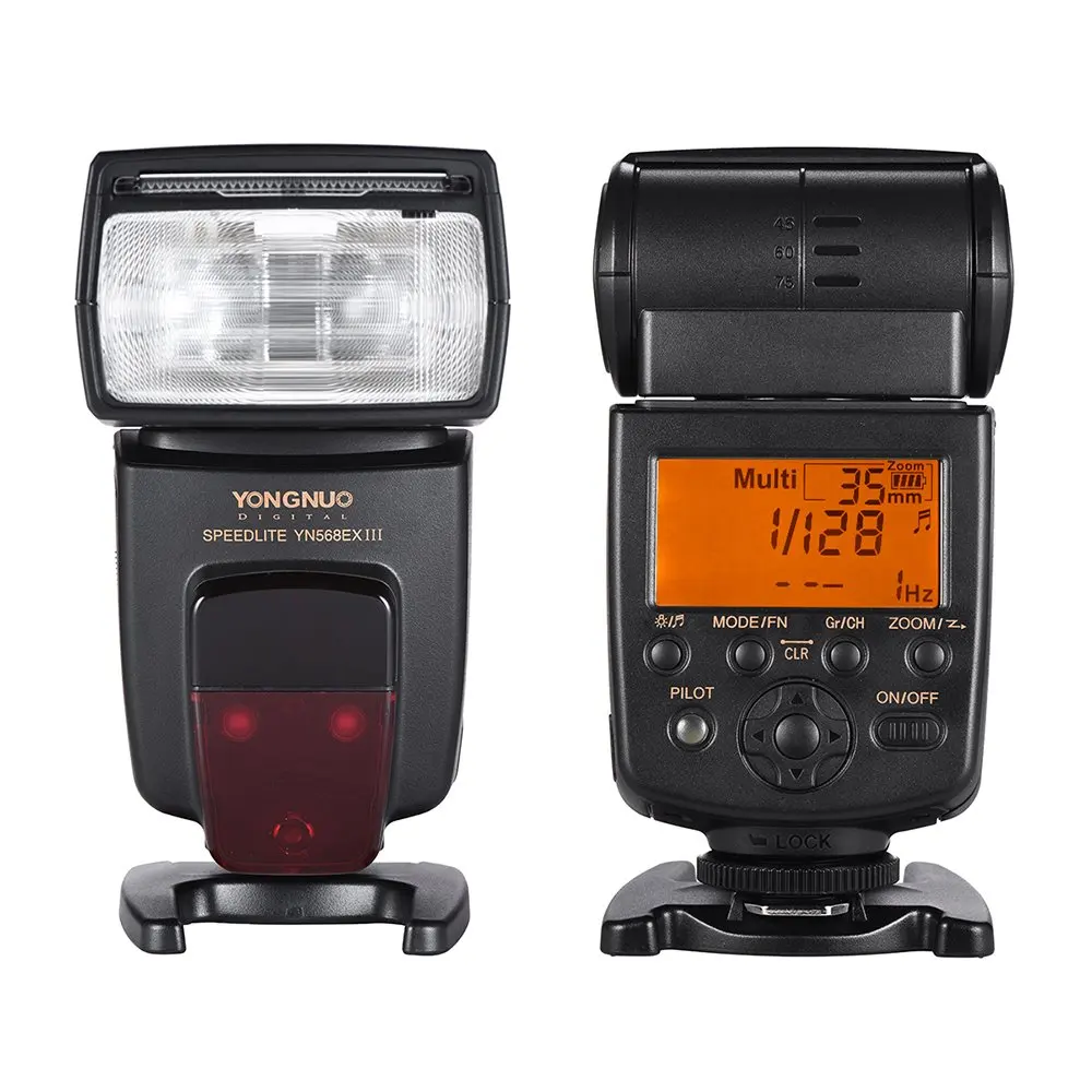 YONGNUO YN568EX III YN-568EX III TTL Wireless HSS Flash Speedlite for Canon Nikon DSLR Camera Compa