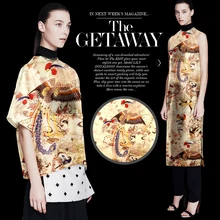 135 см Ширина шелковой органзы метр 14 мм Печатная китайская шелковая ткань микро-перспективная ткань для платья оптом шелковая ткань